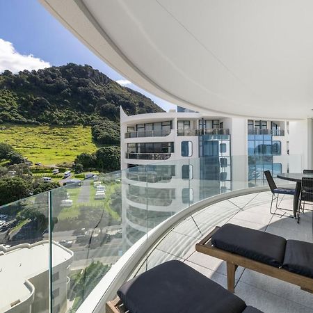 Oceanside Apartment With Iconic Views 마운트마운가누이 외부 사진