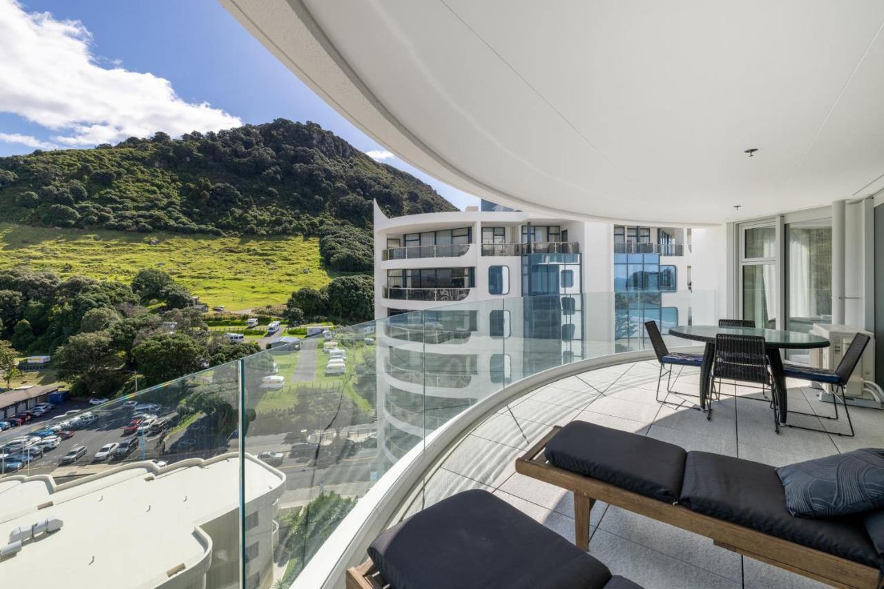 Oceanside Apartment With Iconic Views 마운트마운가누이 외부 사진