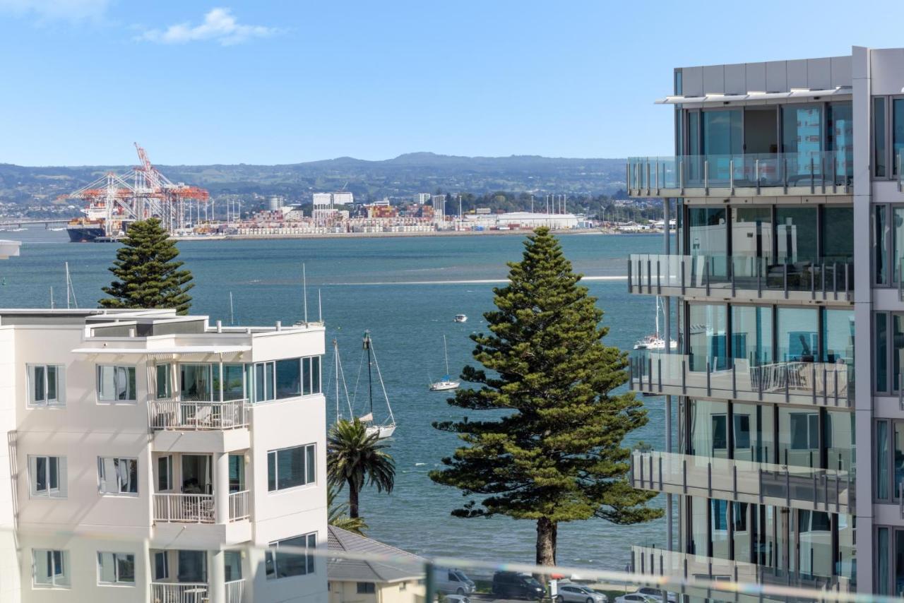 Oceanside Apartment With Iconic Views 마운트마운가누이 외부 사진