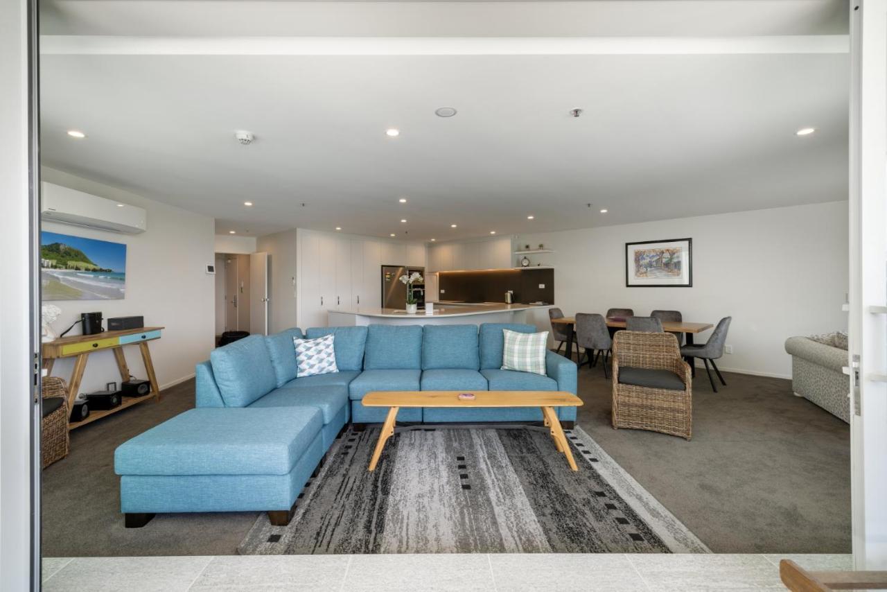 Oceanside Apartment With Iconic Views 마운트마운가누이 외부 사진